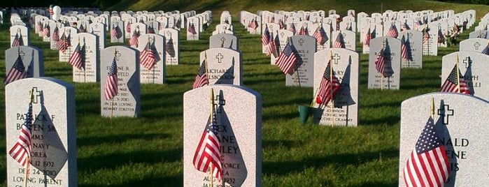 Tahoma National Cemetery is one of United States National Cemeteries.
