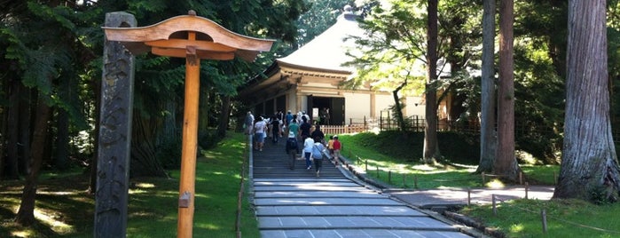 Konjikido (Golden Hall) is one of 東日本の旅 in summer, 2012.
