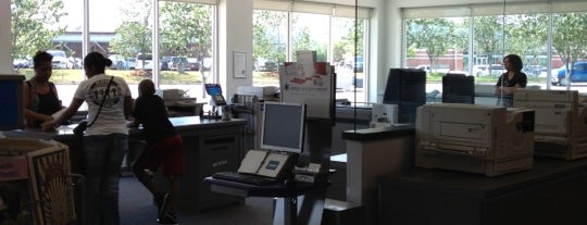 FedEx Office is one of favorites.
