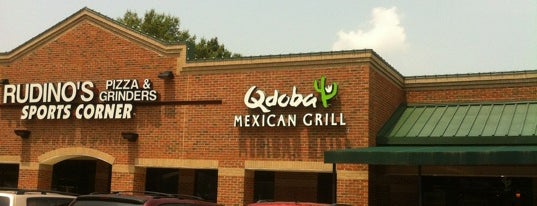 QDOBA Mexican Eats is one of Lugares favoritos de Matthew.