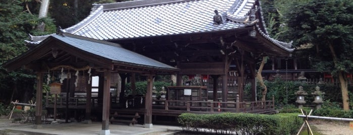 登弥神社 is one of 式内社 大和国1.