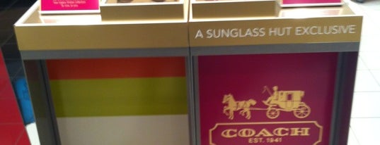 Sunglass Hut is one of places.