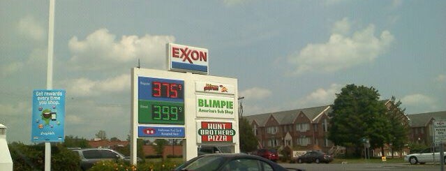 Exxon is one of Orte, die Aaron gefallen.