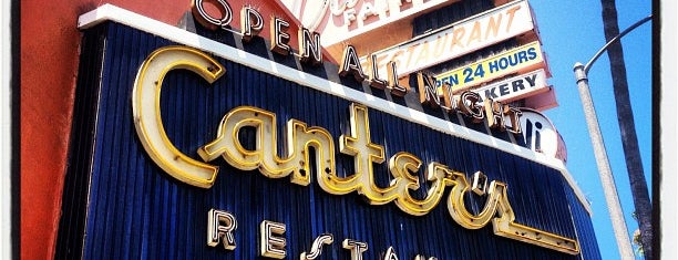 Canter's Delicatessen is one of los angeles.