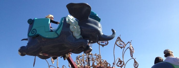 Dumbo The Flying Elephant is one of Disney Sightseeing: Magic Kingdom.