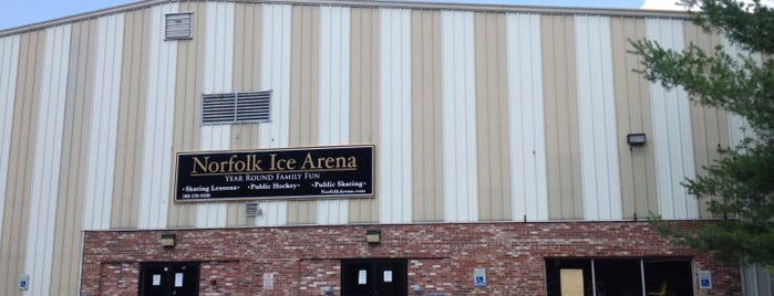 Norfolk Ice Rink is one of Tempat yang Disukai Jim.