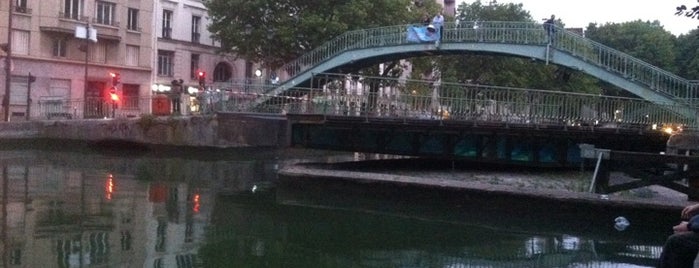 Canal Saint-Martin is one of (architecture) in Paris.