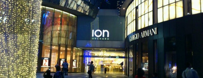 ION Orchard is one of Shopping Places.