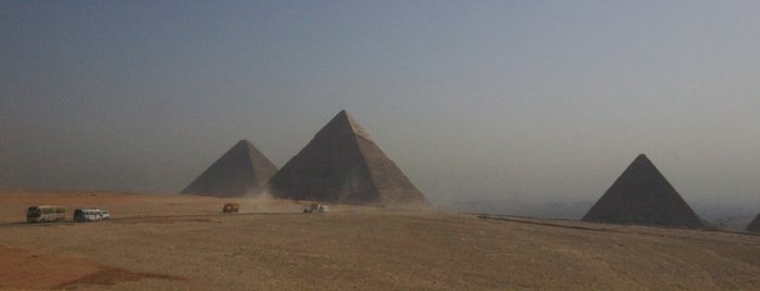 Great Pyramids of Giza is one of Egypt / Mısır.