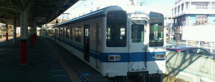 Tatebayashi Station (TI10) is one of 東武小泉線.