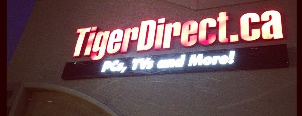 Tiger Direct is one of Favourites.