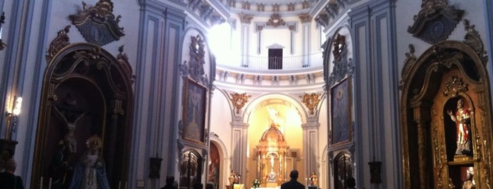 Iglesia de la Santa Cruz y San Felipe Neri is one of 101 cosas que ver en Málaga antes de morir.