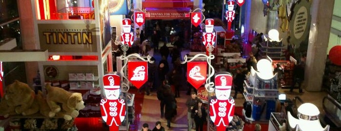 FAO Schwarz is one of Christmas in New York City.