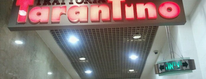 Tarantino Azrieli Mall is one of Tempat yang Disukai Andres.