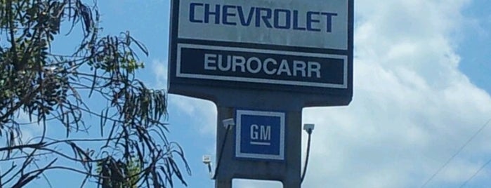 Chevrolet (Eurocarr) is one of Locais curtidos por Kelvin.