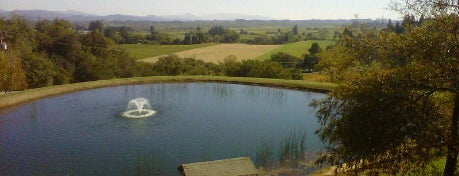 Armida Winery is one of Wow! What a view! Along Wine Road..