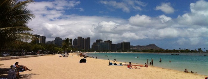 Ala Moana Beach Park is one of Favorite Oahu Beaches.