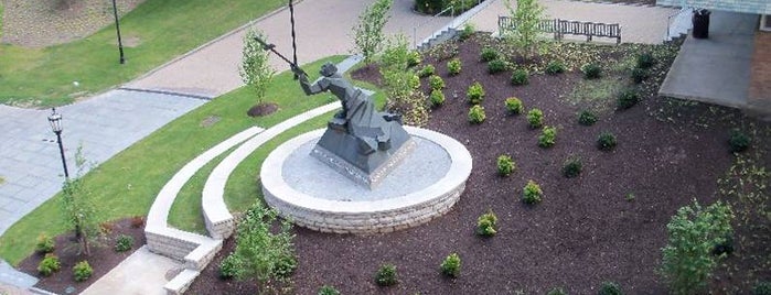 St. Ignatius Sculpture (University of Scranton) is one of What's New On Campus Since Your Last Reunion?.