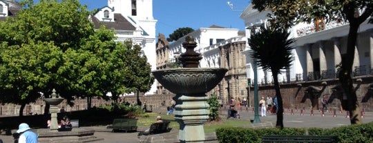 Plaza Grande is one of Quito 1- 8 Nov 15.