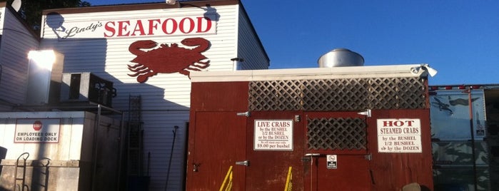 Lindys Seafood is one of "True Blue" - Serving Local Maryland Crab.