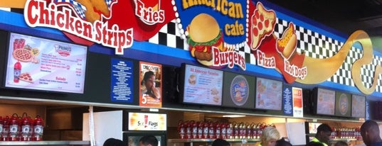 All American Cafe is one of Six Flags Over Texas - The Big List.