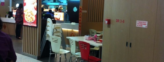 Texas Chicken is one of le 4sq with Donald :].