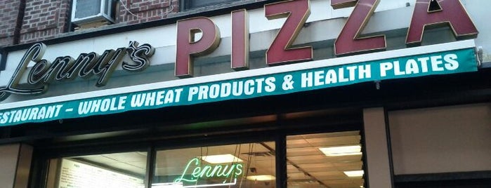 Lenny's Pizza is one of New York.