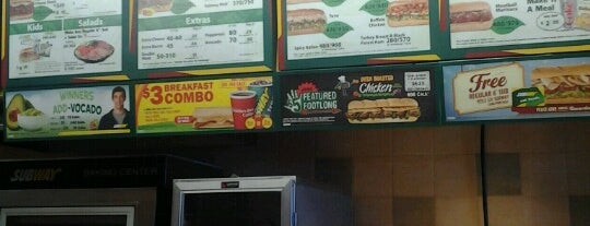 SUBWAY is one of Fast Food.