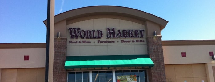 World Market is one of A : понравившиеся места.