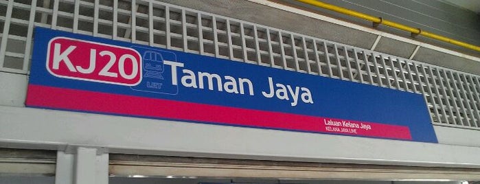 RapidKL Taman Jaya (KJ20) LRT Station is one of RapidKL KJ Line #Yotomo.