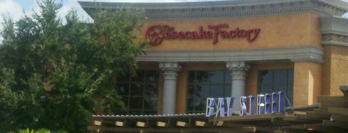 The Cheesecake Factory is one of Top 10 dinner spots in St Petersburg, FL.