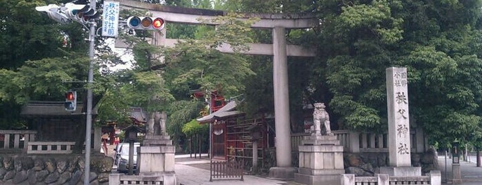 Chichibu Shrine is one of 何かのアニメの聖地.