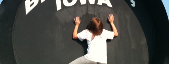 Iowa's Largest Frying Pan is one of Weird Museums and Roadside Attractions.