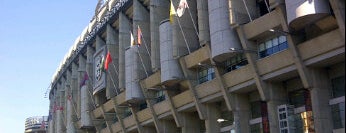 Stadio Santiago Bernabéu is one of Madrid.