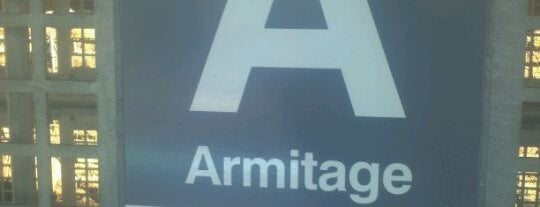 CTA - Armitage is one of CTA Brown Line.