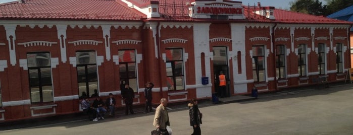 Ж/Д вокзал Заводоуковск is one of Транссибирская магистраль.