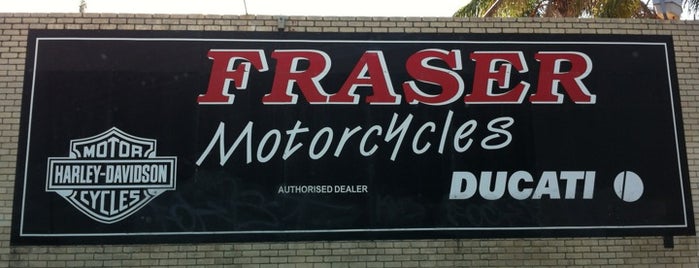 Frasers Motorcycles is one of Harley-Davidson.