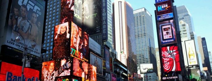Times Square is one of Been there done that.