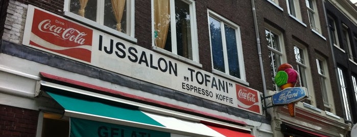 IJssalon Tofani is one of Icecream in Amsterdam / IJsjes in Amsterdam.