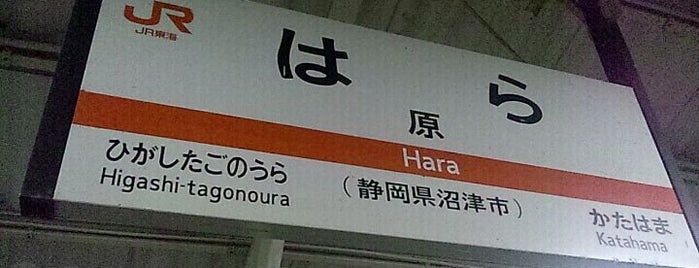 Hara Station is one of 東海道本線(JR東海).