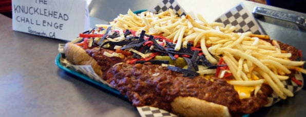 Parker's Hot Dogs of Santa Cruz is one of More Man v Food Nation!.