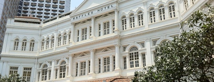 Raffles Hotel is one of Singapore.