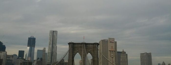 Brooklyn Bridge Promenade is one of NYC Ticker-Tape Parade Info.