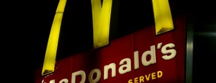 McDonald's is one of สถานที่ที่บันทึกไว้ของ S.
