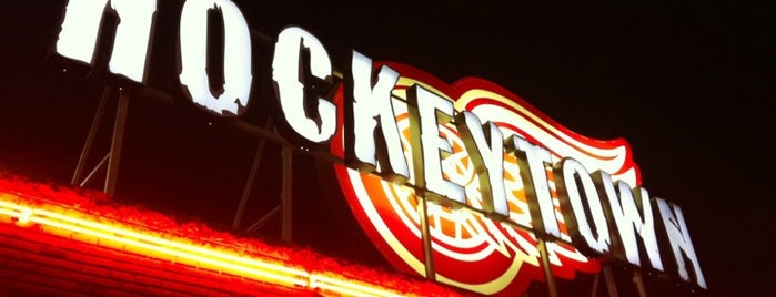 Hockeytown Cafe is one of Bars.