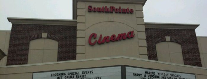 Marcus South Pointe Cinema is one of Family Fun Places - Lincoln, NE.