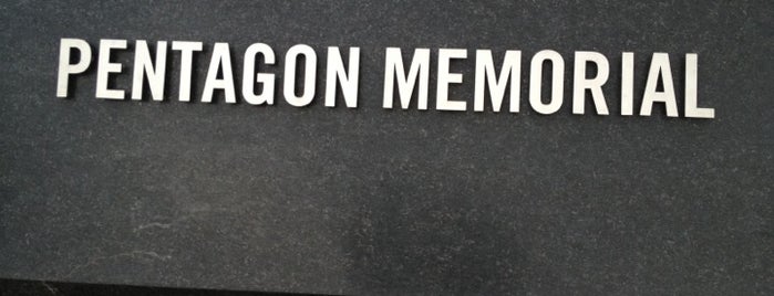 The Pentagon 9/11 Memorial is one of Must See DC!.