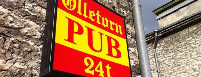 Õlletorn Pub is one of The Barman's bars in Tallinn.