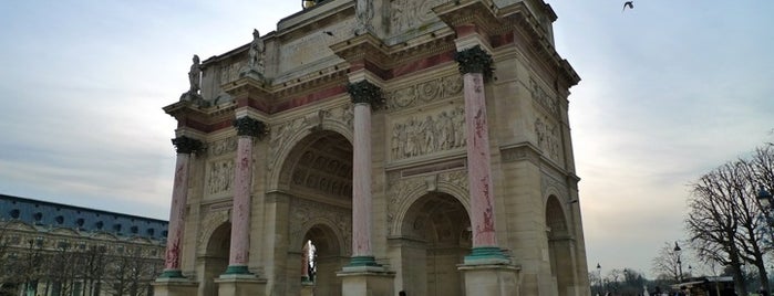 Арка на площади Каррузель is one of  Paris Sightseeing .
