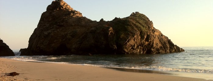 Pfeiffer Beach is one of California.